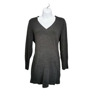 SIZE XXL THYME MATERNITY, GREY KNIT TUNIC EUC